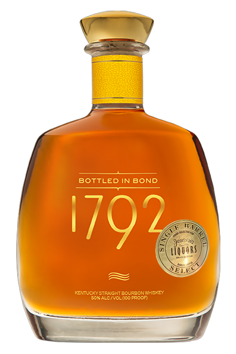 1792 Single Barrel Bottled in Bond Kentucky Straight Bourbon Whiskey