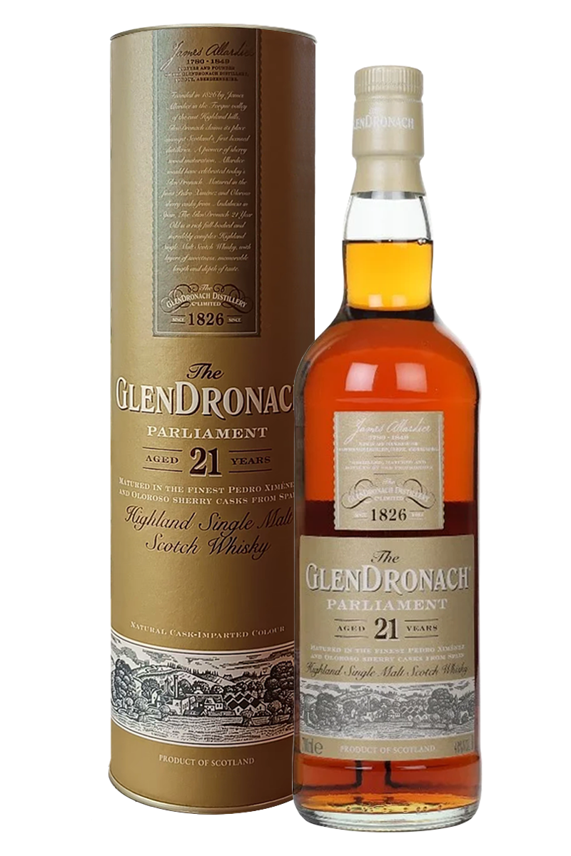 Glendronach 21 Years Parliament Single Malt Scotch Whisky