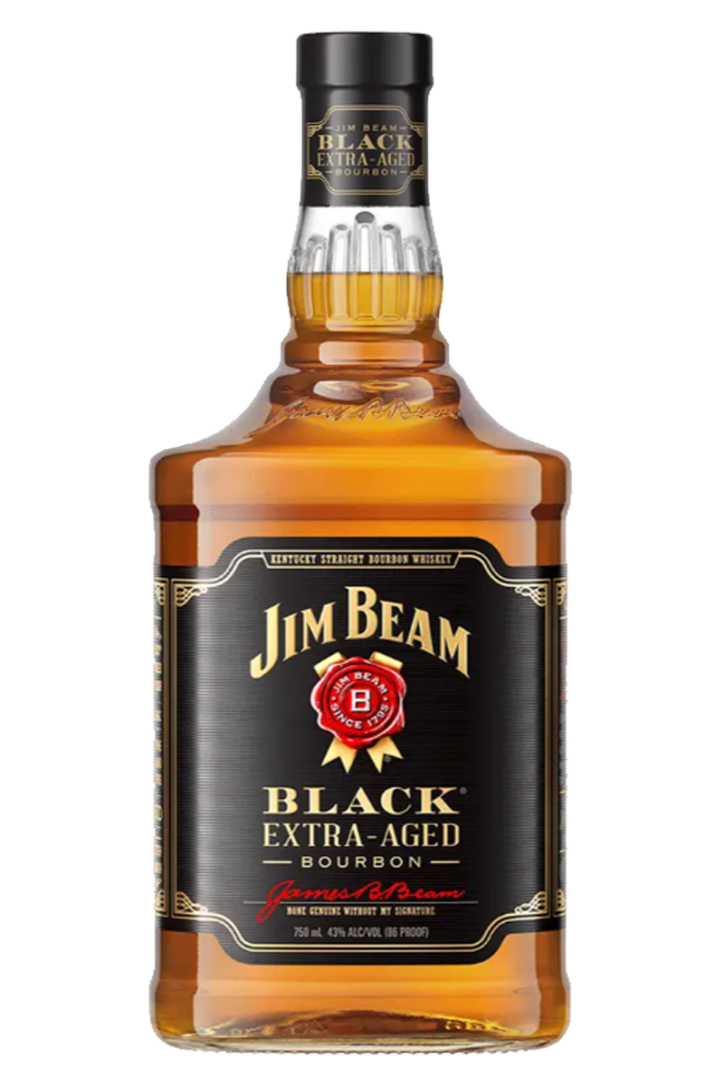 Jim Beam Black Extra Aged Kentucky Straight Bourbon Whiskey 1.75 LT