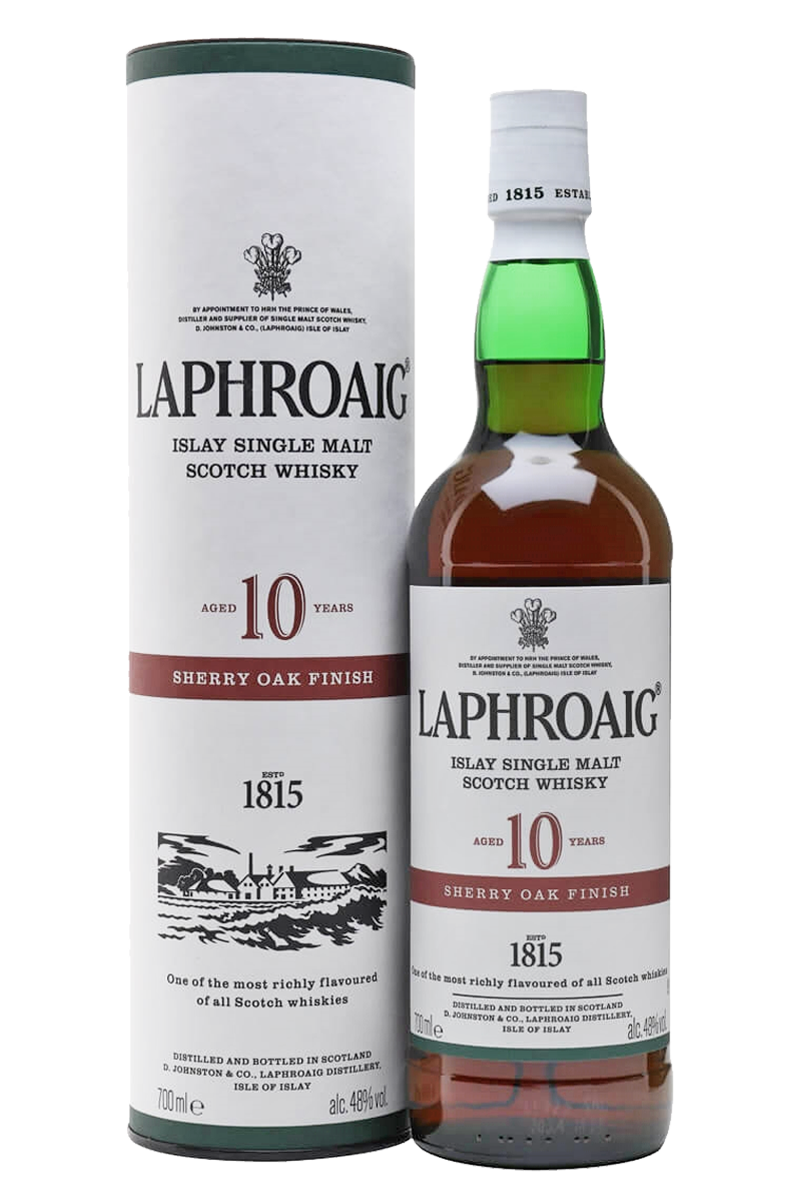 Laphroaig 10 Years Sherry Oak Finish Single Malt Scotch