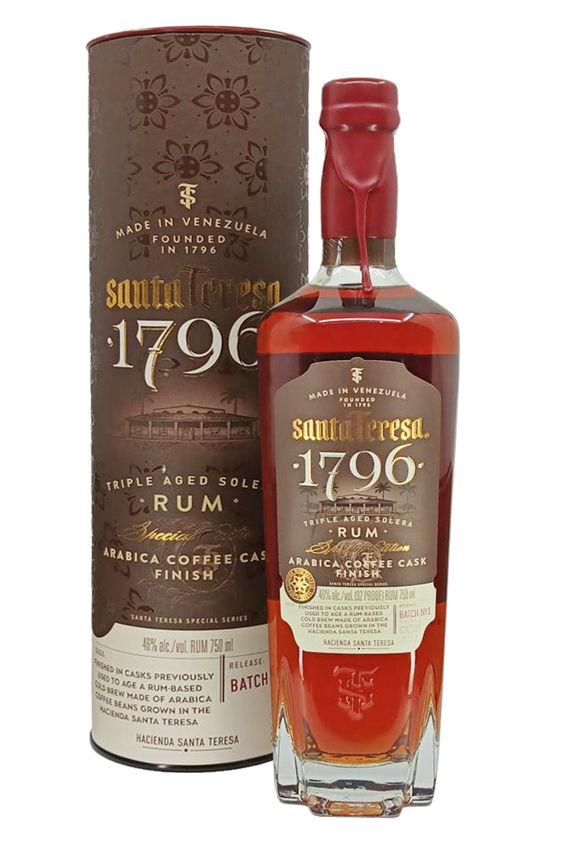 Santa Teresa 1796 Arabica Coffee Cask Finish Rum