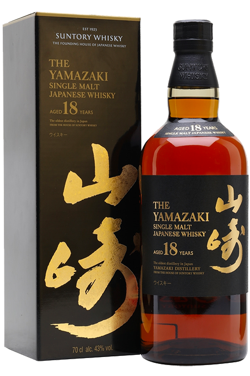 The Yamazaki 18 Years Mizunara Oak Cask Single Malt Whisky