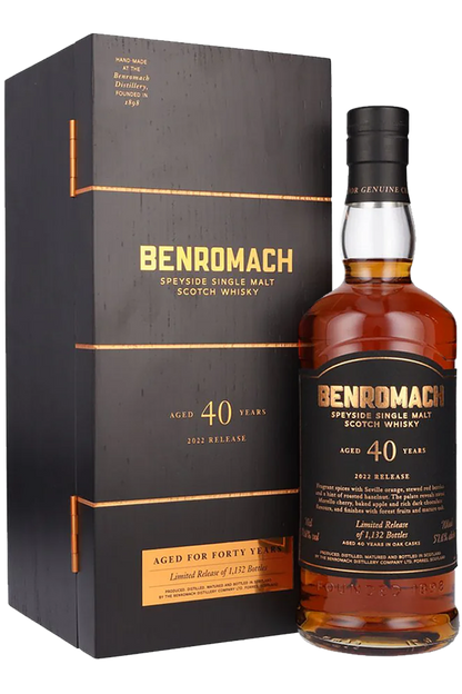 Benromach 40 Years Single Malt Scotch