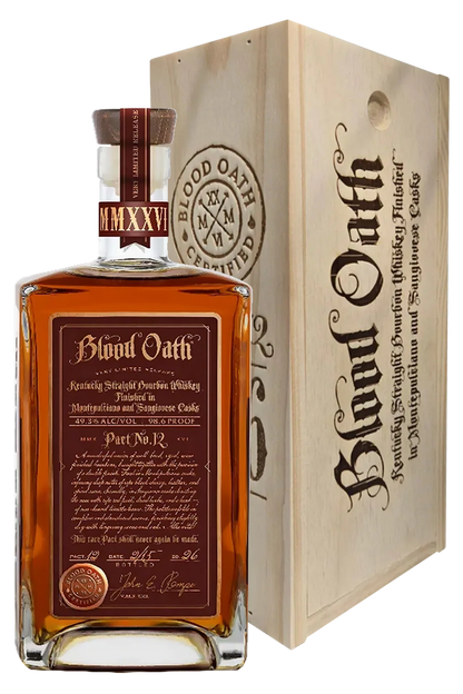 Blood Oath Pact No. 12 Kentucky Straight Bourbon Whiskey