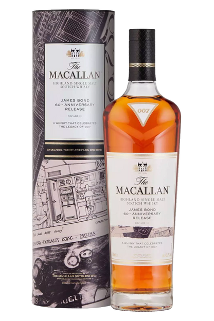 Macallan Single Malt James Bond 60th Anniversary Edition - Decade III