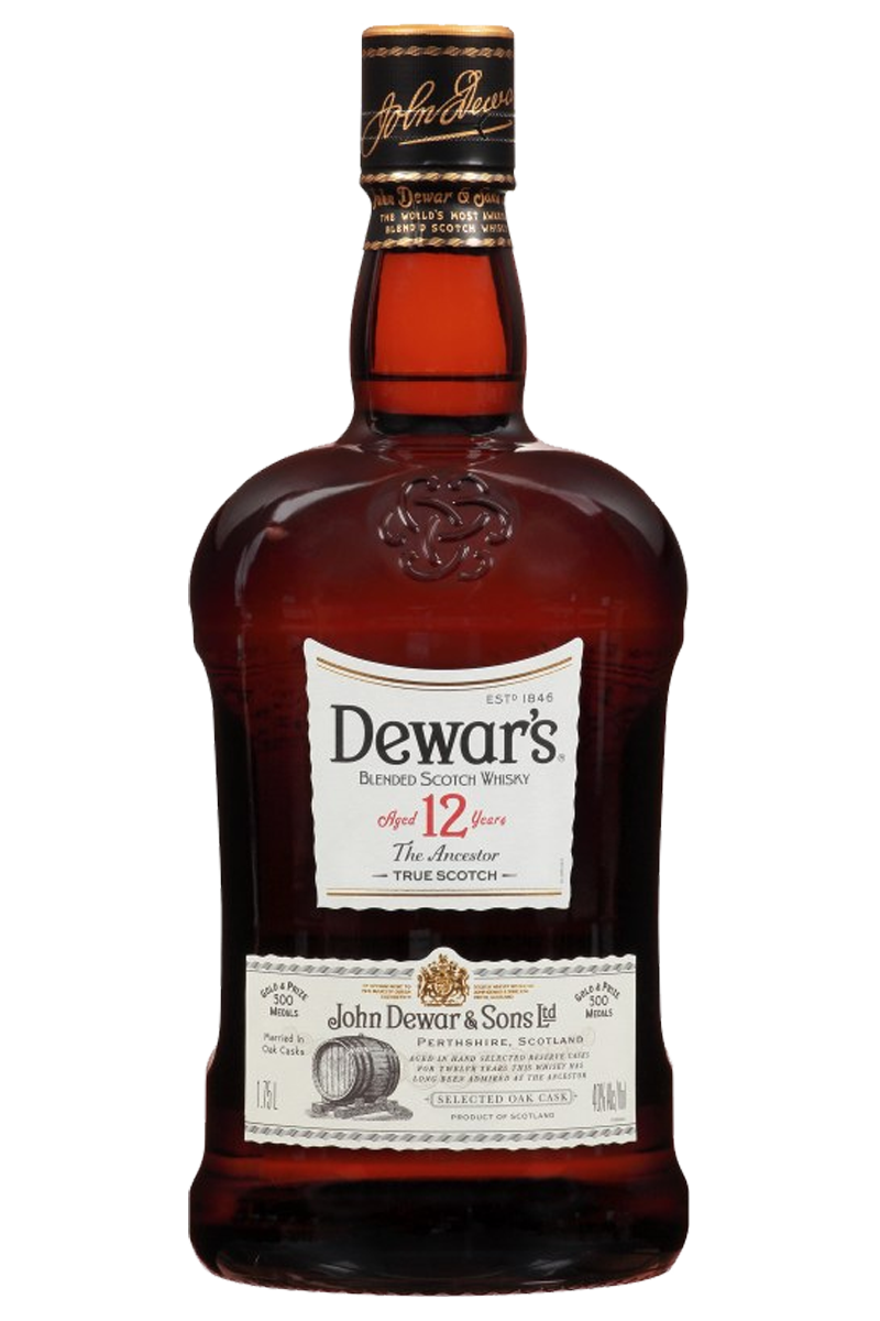 Dewar's 12 Years Blended Scotch Whisky 1.75 LT – Craft Spirits Exchange