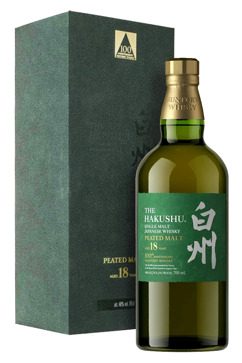 The Hakushu 18 Years Anniversary Edition Peated Malt Japanese Whisky