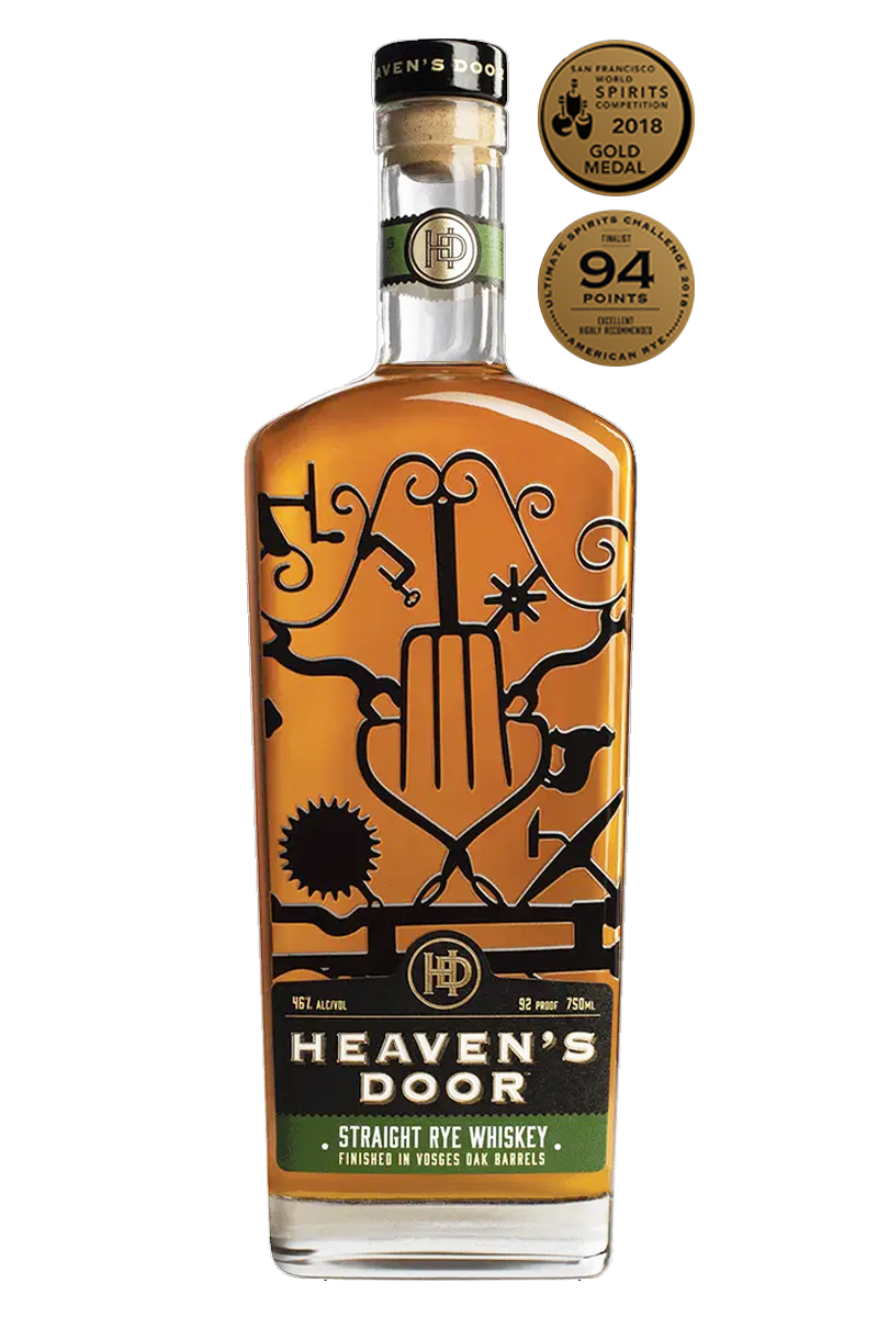 Heavens Door Straight Rye Whiskey