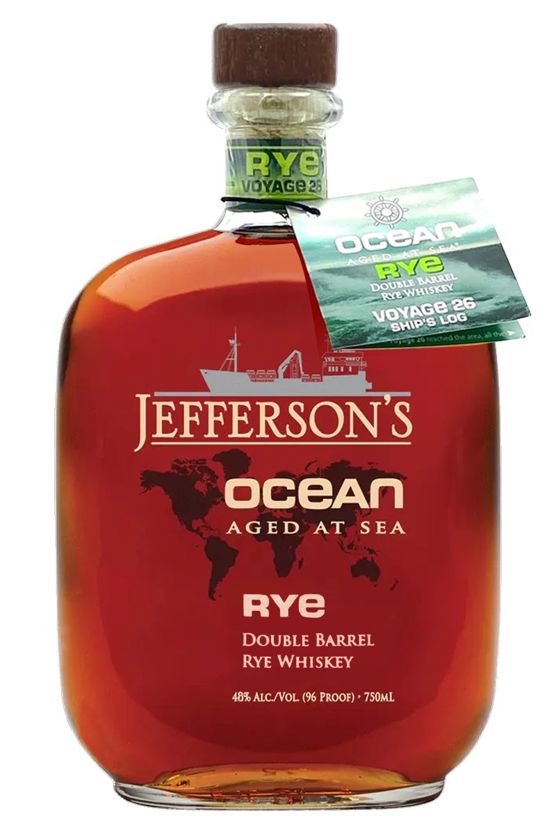 Jefferson's Ocean Double Barrel Rye Whiskey 750 ML – Craft Spirits Exchange