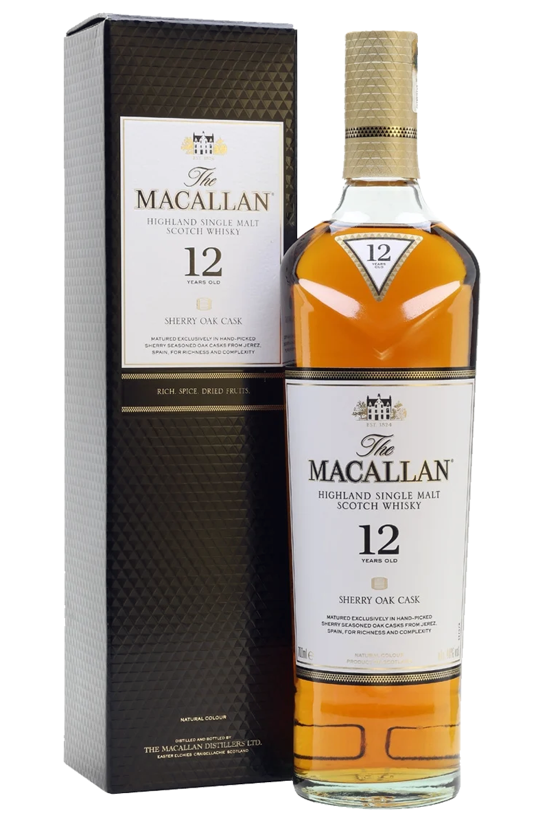 Macallan Sherry Oak Cask 12 Years Single Malt Scotch Whisky