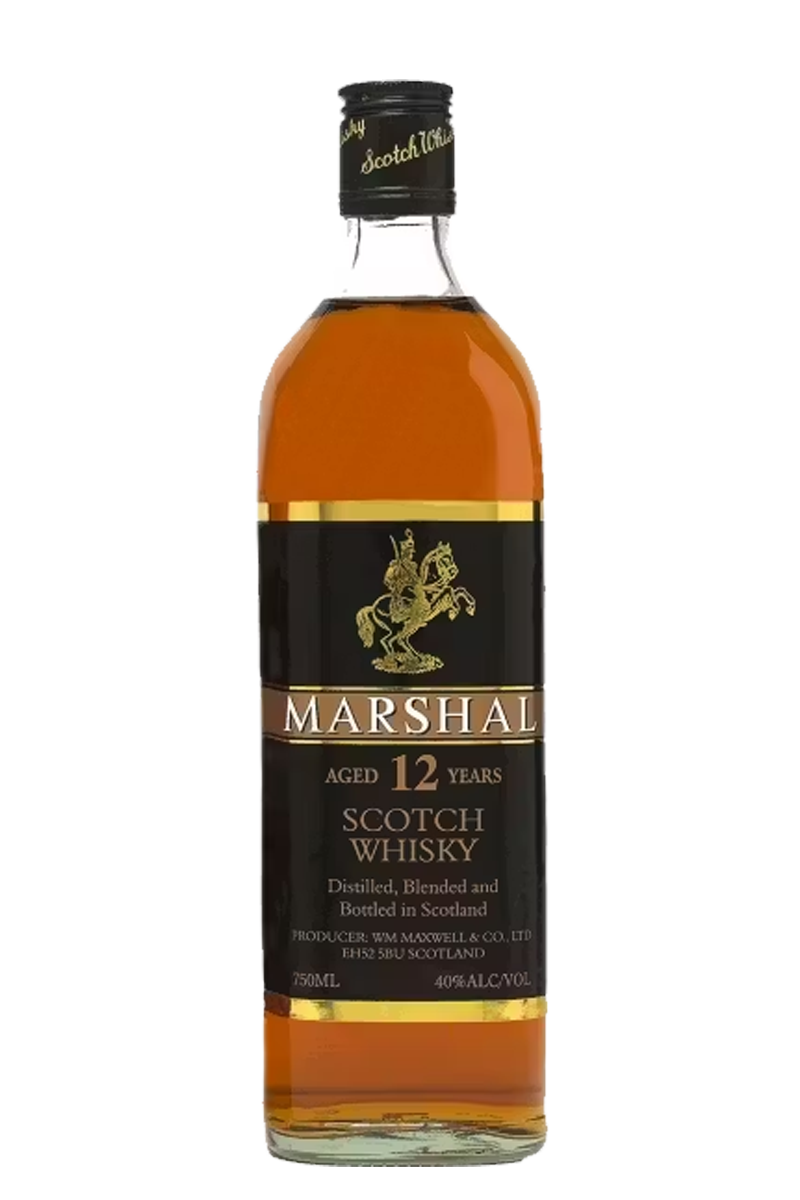 Marshal Black 12 Year Scotch Whisky