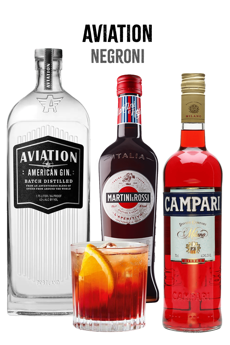 Aviation Negroni Cocktail Kit – Craft Spirits Exchange