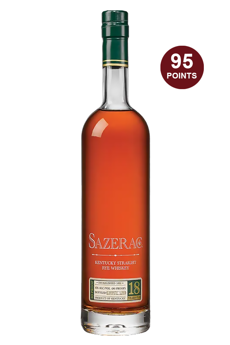 Sazerac 18 Years Kentucky Straight Rye Whiskey