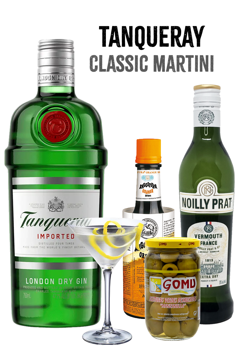 Rom Tanquery Tanqueray Classic Martini Cocktail Kit – Craft Spirits Exchange